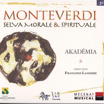 cd Monteverdi SELVA MORALE E SPIRITUALE Akademia